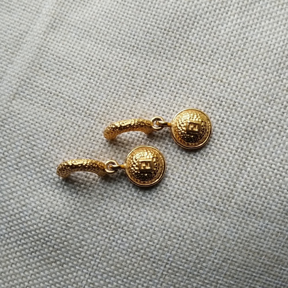 Fendi Gold plated Earrings